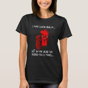 Camiseta Amantes Del Pollo Por La Locuta Dama De Pollo Gift