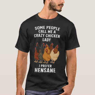 Camiseta Amantes del Pollo Punny Hensane