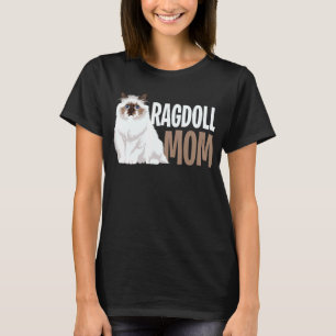 Camiseta Amantes del propietario del gato Ragdoll Cat Mom