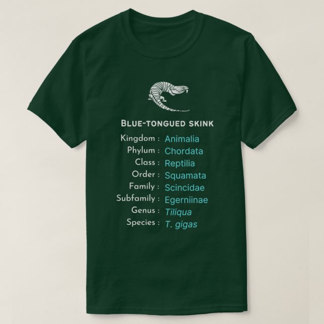 Camiseta Amantes del reptil de regalo de Tegu de Tongued Az (Diseño del anverso)