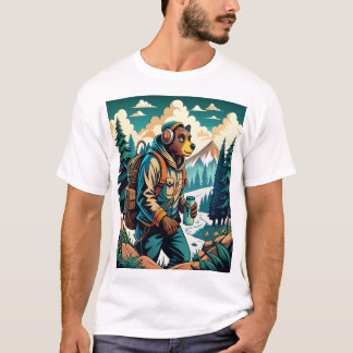 Camiseta amantes del senderismo