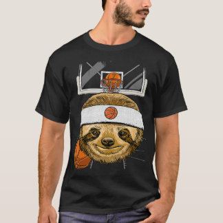 Camiseta Amantes del Sloth Baloncesto