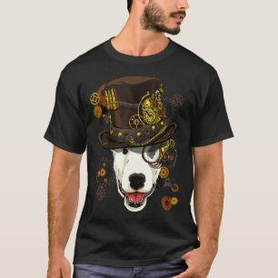 Camiseta Amantes del Steampunk Bull Terrier Dog Steampunk