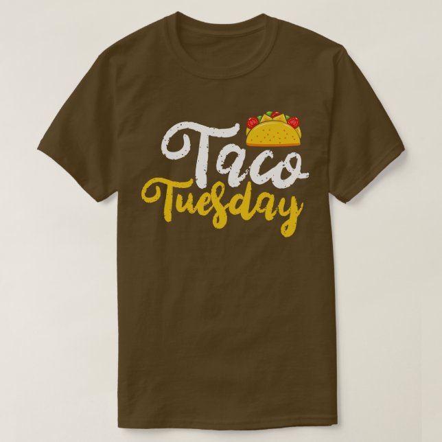 Camiseta Amantes del Taco Martes (Diseño del anverso)