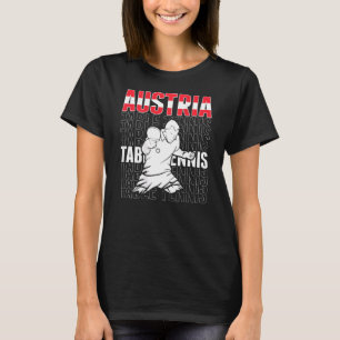 Camiseta Amantes del tenis de mesa de Austria apoyan al pin