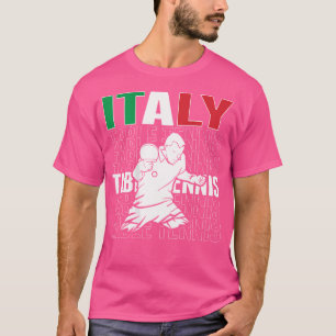 Camiseta Amantes del tenis de mesa en Italia - Apoyen al Pi