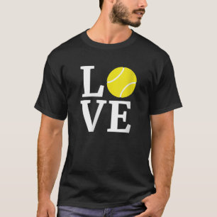 Camiseta Amantes del tenis de moda, me encanta