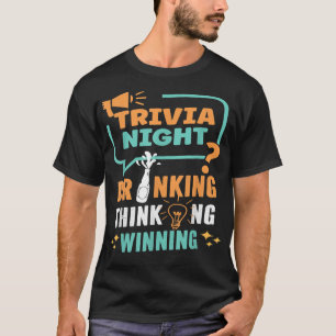 Camiseta Amantes del test ganadores del Trivia Night Beinki