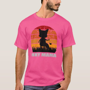 Camiseta Amantes del zorro ventilado Foxy Mama Retro