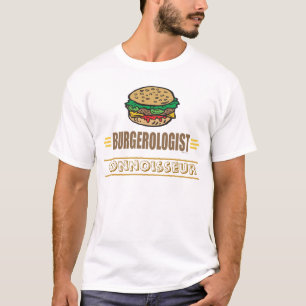 Camiseta Amantes divertidos de Hamburger