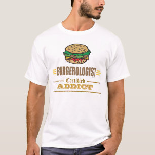 Camiseta Amantes divertidos de Hamburger