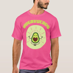 Camiseta Amantes divertidos de la meditación del yoga aguac