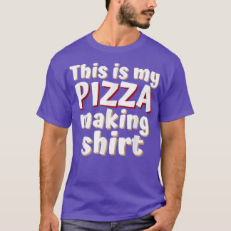 Camiseta Amantes divertidos de la pizza Esta es mi pizza ha