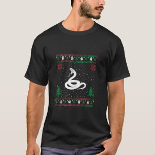 Camiseta Amantes divertidos de las serpientes Santa Hat Nav