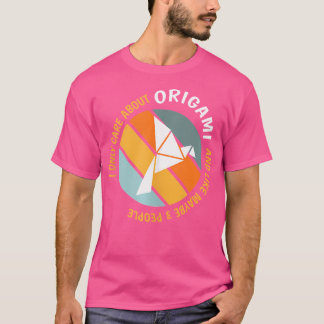 Camiseta Amantes divertidos del origami - Solo me importa e