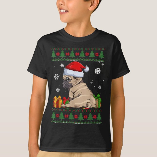 Camiseta Amantes divertidos del perro adoran a los feos Nav (Anverso)