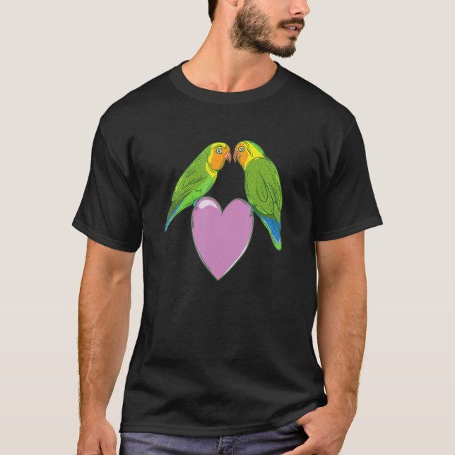 Camiseta Amantes encarnados en el corazón (Anverso)