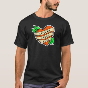 Camiseta Amantes Geniales Aman el Día de San Valentín Tatua