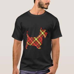 Camiseta Amantes Inspiradores de perro de la Escocia Roja d