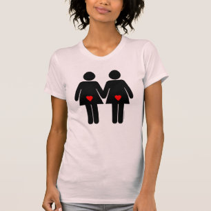 Camiseta Amantes lesbianas