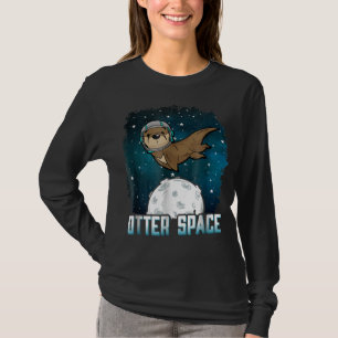Camiseta Amantes Otter Animales del espacio exterior divert