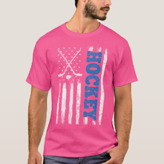 Camiseta Amantes patrióticos de hockey sobre hierba estadou