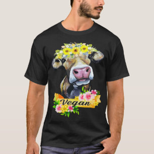 Camiseta Amantes vegetarianos de vacas vegetarianas humorís