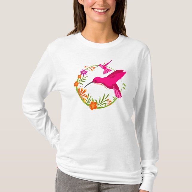 Camiseta Amantes y flores de bonito (Anverso)