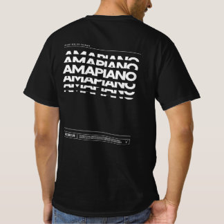 Camiseta Amapiano Dance Culture DJ Raving T-shirt Oscuro