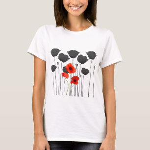 Camiseta amapola