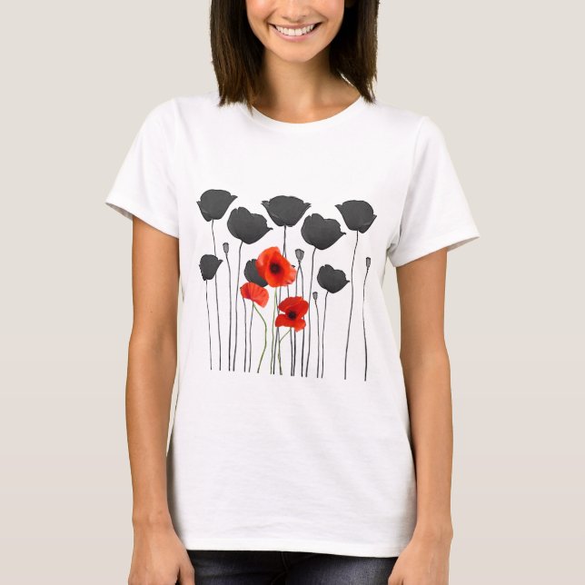 Camiseta amapola (Anverso)