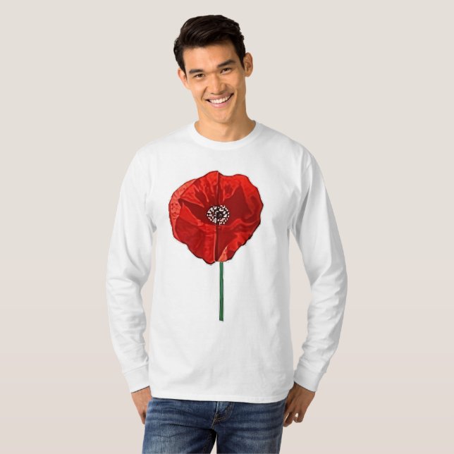 Camiseta amapola (Anverso completo)