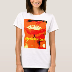 Camiseta Amapola de California