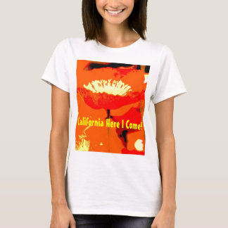 Camiseta Amapola de California