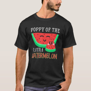 Camiseta Amapola De La Familia De Sandía Pequeña Matchi