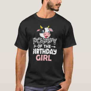 Camiseta Amapola De La Granja De Vacas De La Cumpleañera Va