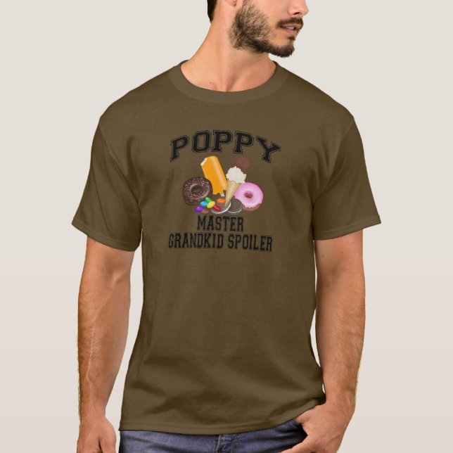 Camiseta Amapola del alerón del Grandkid (Anverso)
