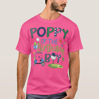 Camiseta Amapola Del Hoyo En Uno De Golf Del Chico Del Cump
