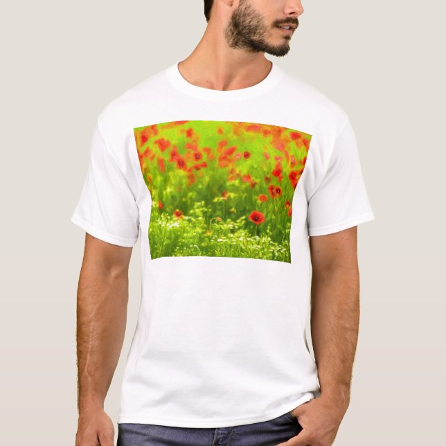 Camiseta amapola I (Anverso)