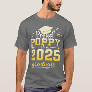 Camiseta Amapola orgullosa de una clase de graduada de grad