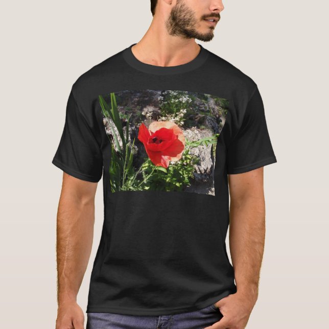 Camiseta Amapola roja (Anverso)