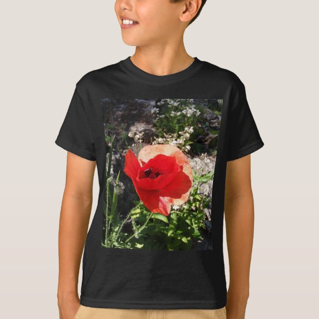 Camiseta Amapola roja (Anverso)