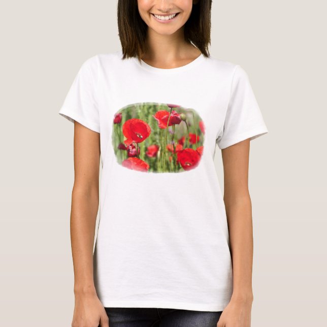 Camiseta Amapolas (Anverso)