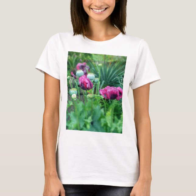 Camiseta Amapolas de opio (Anverso)