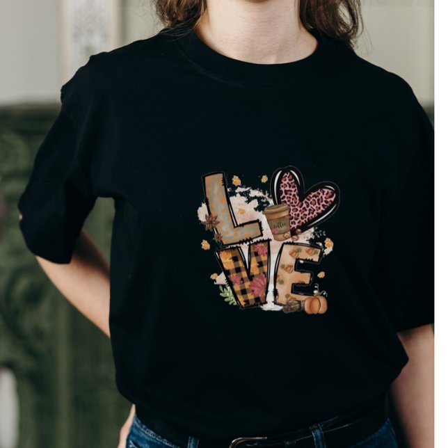 Camiseta Amar (Love and coffee
)
