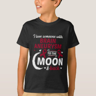 Camiseta Amar a alguien con neuralismo cerebral Aneurysmo c