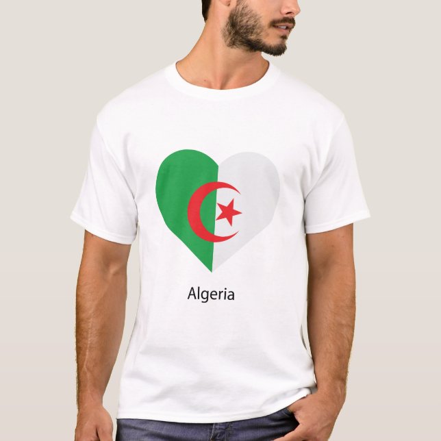 Camiseta Amar a Argelia (Anverso)