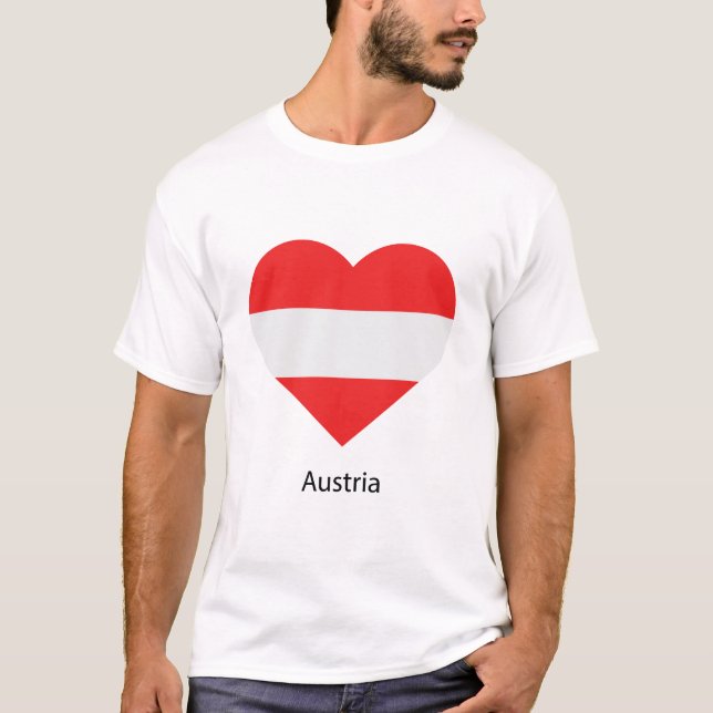 Camiseta Amar a Austria (Anverso)
