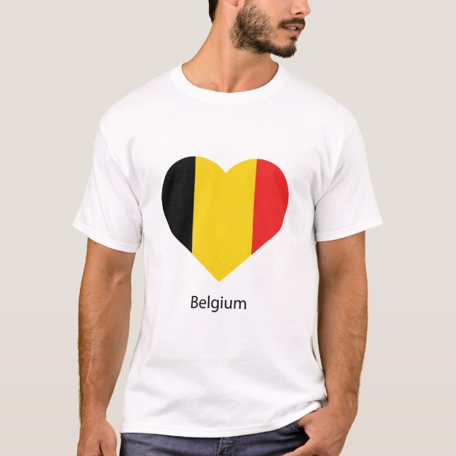 Camiseta Amar a Bélgica (Anverso)