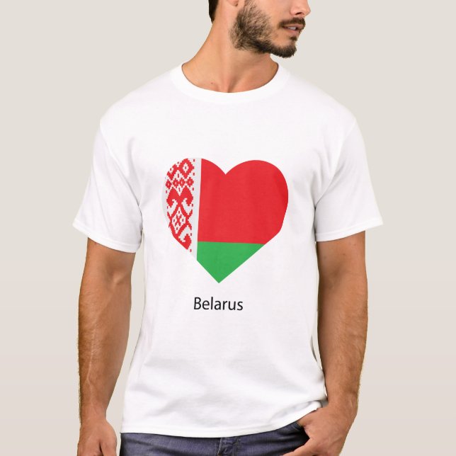 Camiseta Amar a Bielorrusia (Anverso)